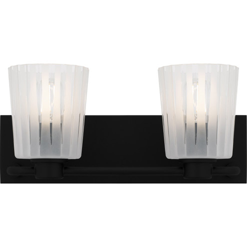 Gray Two Light Bath in Matte Black (10|RAY8616MBK) Gray Two Light Bath in Matte Black (10|RAY8616MBK)