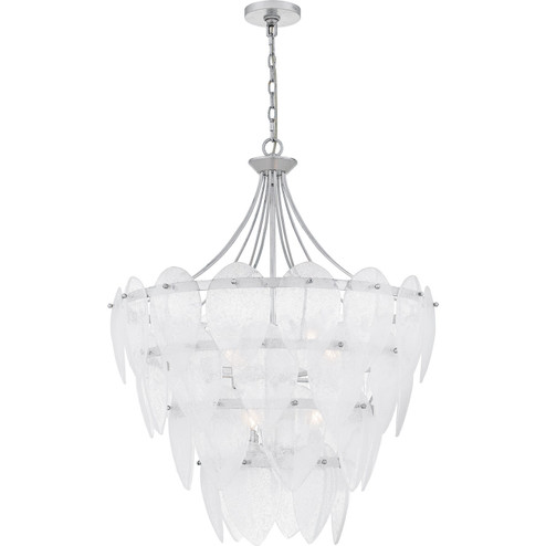 Quoizel Pendant Seven Light Pendant in Silver Leaf (10|QP6766SL)