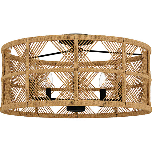 Axford Five Light Semi-Flush Mount in Matte Black (10|AXF1722MBK)