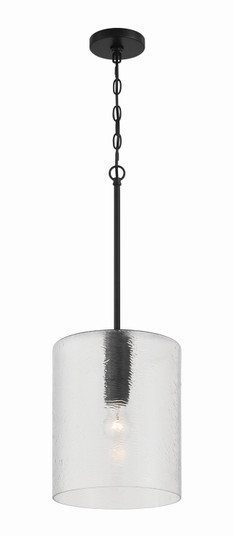 Lyndsey One Light Pendant in Flat Black (46|60292-FB)