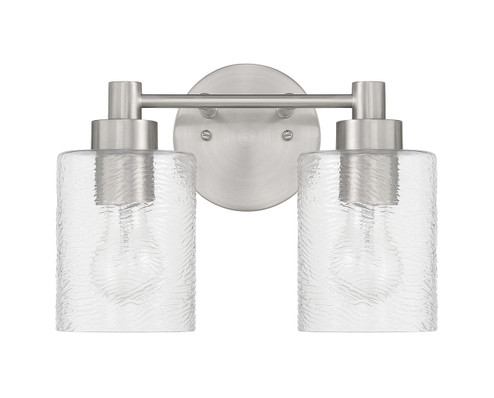 Lyndsey Two Light Vanity in Brushed Polished Nickel (46|60202-BNK)