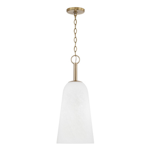 Romy One Light Pendant in Matte Brass (65|356911MA)