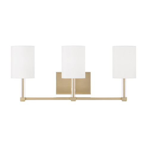 Ingrid Three Light Vanity in Matte Brass (65|157031MA-715)