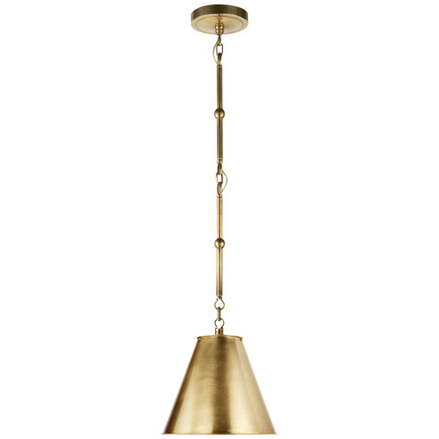 Goodman One Light Pendant in Bronze and Hand-Rubbed Antique Brass (268|TOB 5089BZ/HAB-TST)