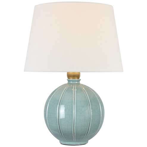 Ponteil LED Table Lamp in Crackled Robin (268|TOB 3615CRN-L)