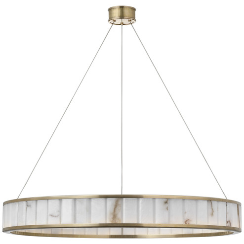 Iterna LED Chandelier in Antique-Burnished Brass (268|CHC 5801AB-ALB)