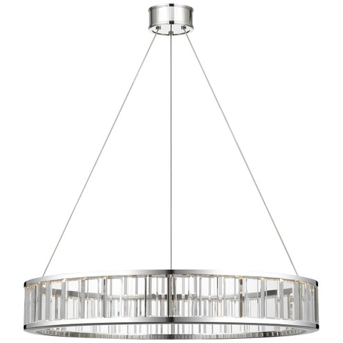 Iterna LED Chandelier in Polished Nickel (268|CHC 5800PN-CG) Iterna LED Chandelier in Polished Nickel (268|CHC 5800PN-CG)