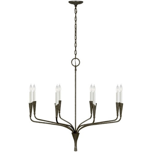Aiden LED Chandelier in Aged Iron (268|CHC 5502AI)