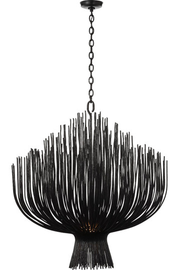 Astra LED Chandelier in Aged Iron (268|CHC 5140AI)
