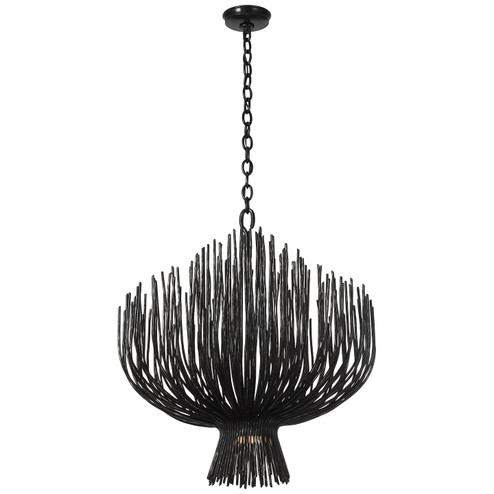 Astra LED Chandelier in Aged Iron (268|CHC 5139AI)