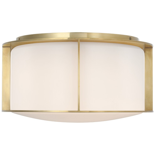 Phinn LED Flush Mount in Soft Brass (268|BBL 4191SB-WG)