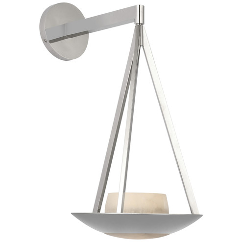 Divina LED Wall Sconce in Polished Nickel (268|BBL 2165PN-ALB)