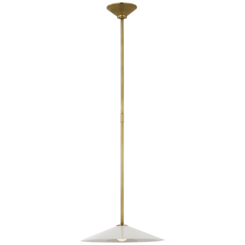 Ponce LED Pendant in Hand-Rubbed Antique Brass (268|AL 5030HAB-WG)