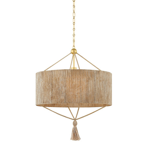 Reyn One Light Pendant in Aged Brass (428|H1036701L-AGB)