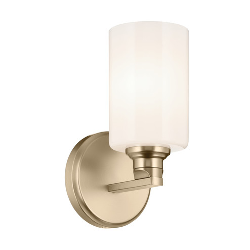 Gioe One Light Wall Sconce in Champagne Bronze (12|55224CPZ)