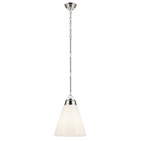 Marsailli One Light Pendant in Polished Nickel (12|52662PN)
