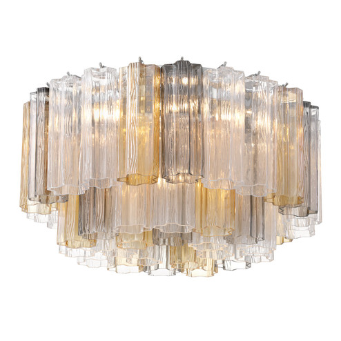 Addis Seven Light Flush Mount in Polished Chrome (60|ADD-321-CH-AU)