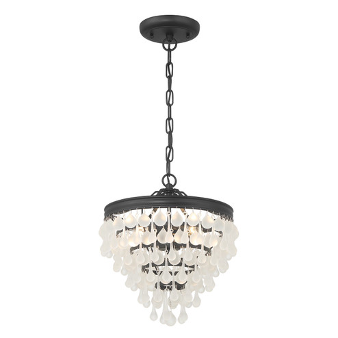 Calypso Three Light Pendant in Matte Black (60|130-MK-FR)