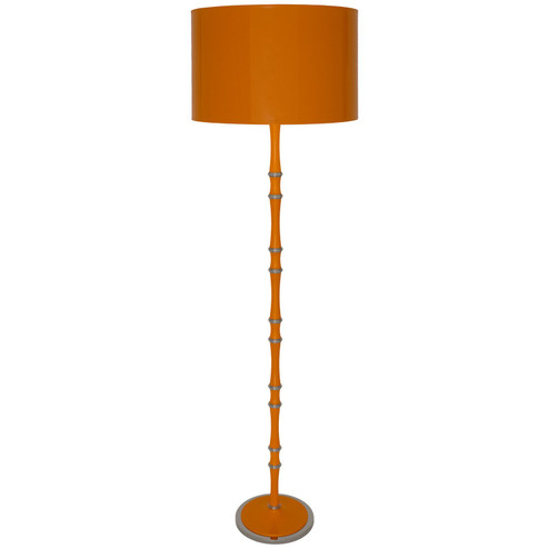 Kane One Light Floor Lamp in Pumpkin w/Polished Nickel (165|PM74X) Kane One Light Floor Lamp in Pumpkin w/Polished Nickel (165|PM74X)