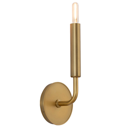 Mavisten Edition Carbonia One Light Wall Sconce in Lacquered Burnished Brass (165|1407)