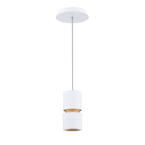 Pedistal LED Pendant in White (34|PD-60506-35-WT)