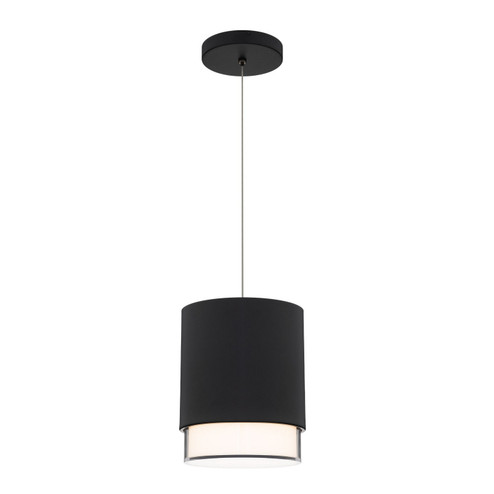 Cloak LED Pendant in Black (34|PD-58509-27-BK)