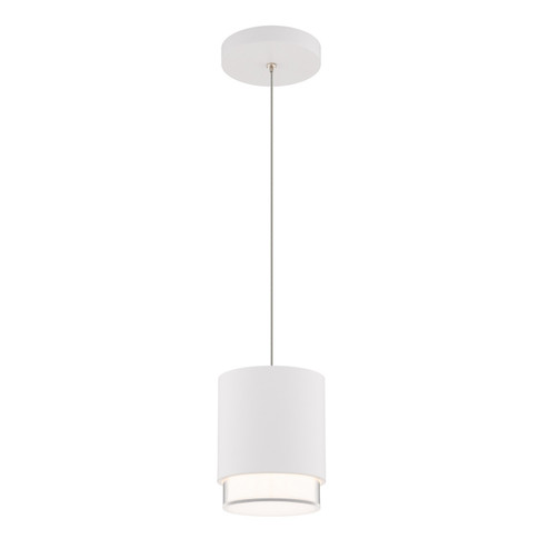 Cloak LED Pendant in White (34|PD-58506-40-WT)