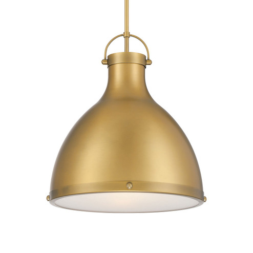 Lynk One Light Pendant in Legacy Brass (7|3932-732)