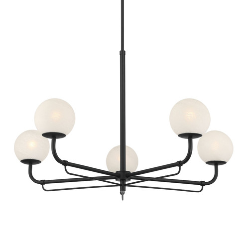 Whitehall Five Light Chandelier in Dark Matte Black (7|3795-899)