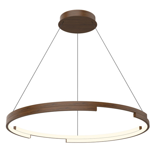 Anello Minor LED Pendant in Walnut (347|PD52732-WT-UNV)