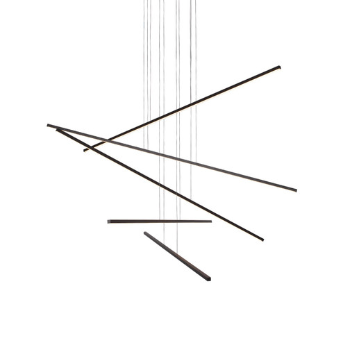Vega Minor LED Pendant in Black (347|MP18205-BK-UNV-010)