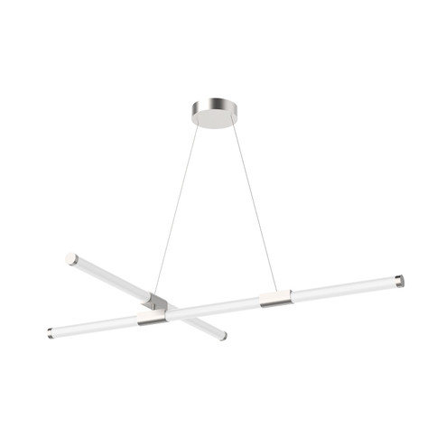 Akari LED Chandelier in Brushed Nickel (347|CH18548-BN-UNV-010)