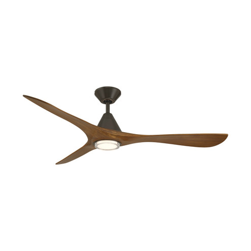 Carve 60''Ceiling Fan in Bronze/Distressed Koa (441|FR-D2504-60L-BZ/DK)