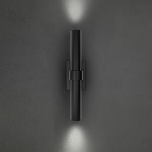 Quincy LED Outdoor Wall Sconce in Black (281|WS-W84520-40-BK)