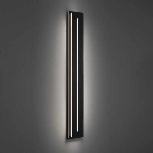 Midnight LED Outdoor Wall Sconce in Black (281|WS-W66256-35-BK)