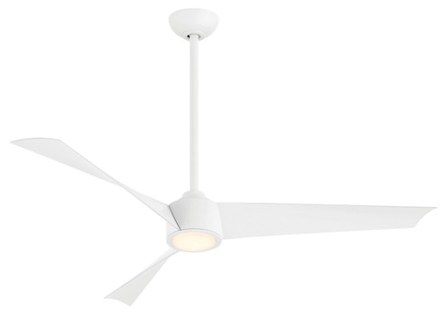 Pike 56''Ceiling Fan in Flat White (15|F774L-WHF)