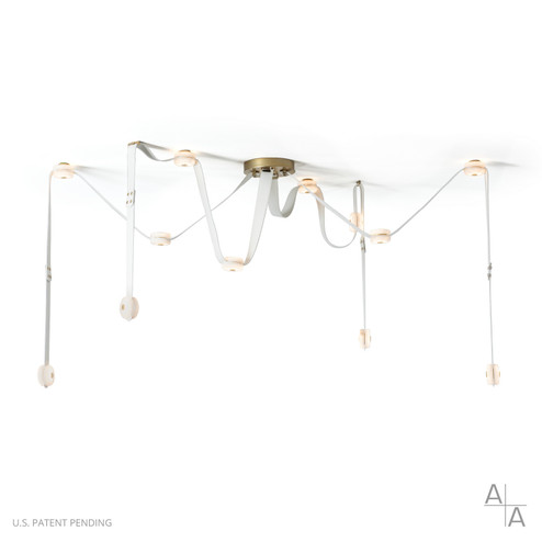 Snaps LED Pendant in Black (39|401316-LED-STND-10-LK-AR)