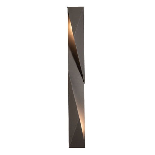 Carbon Two Light Outdoor Wall Sconce in Coastal Dark Smoke (39|302044-SKT-RGT-77)