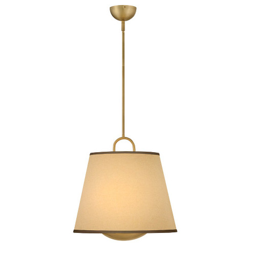 Sonia LED Pendant in Lacquered Brass (13|47517LCB)