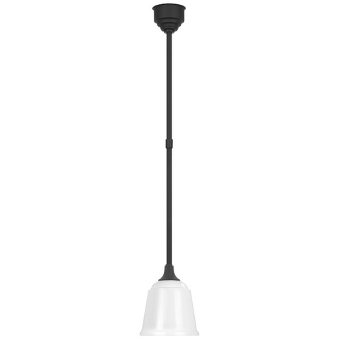 Academy Barn Light LED Pendant in Matte Black (268|TOB 5810MBK-WHT)