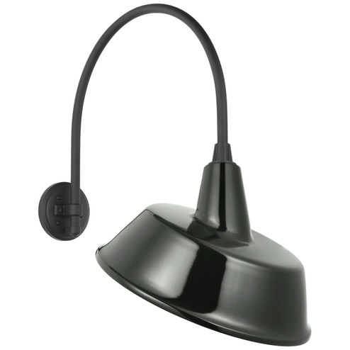 Academy Barn Light LED Barn Light in Matte Black (268|TOB 2815MBK/S4-G)
