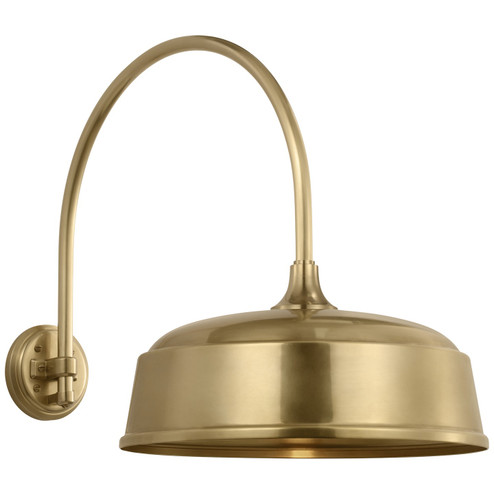 Academy Barn Light LED Barn Light in Hand-Rubbed Antique Brass (268|TOB 2815HAB/S7-HAB)