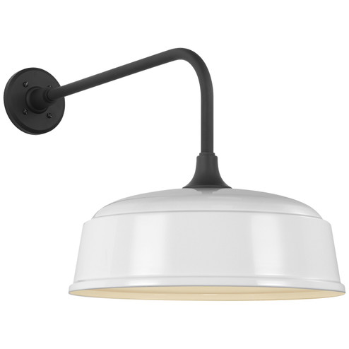 Academy Barn Light LED Barn Light in Matte Black (268|TOB 2809MBK/S7-WHT)