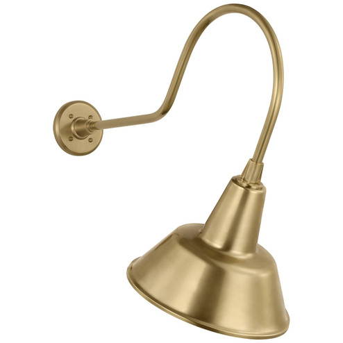 Academy Barn Light LED Barn Light in Hand-Rubbed Antique Brass (268|TOB 2803HAB/S1-HAB)