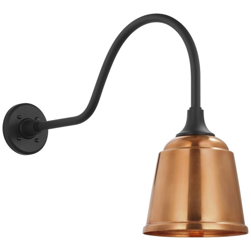 Academy Barn Light LED Barn Light in Matte Black (268|TOB 2802MBK/S5-SC)
