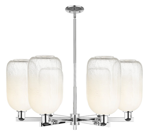 Arcadia Six Light Chandelier in Polished Chrome (405|716-6CR-PC-G482-7OP)