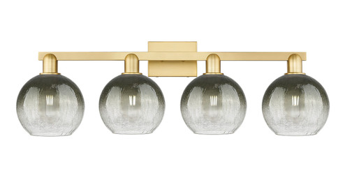 Arcadia Four Light Bath Vanity in Satin Gold (405|716-4W-SG-G483-8SL)