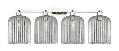 Arcadia Four Light Bath Vanity in Polished Nickel (405|716-4W-PN-G559-8SM)