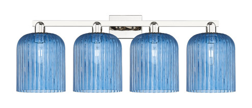 Arcadia Four Light Bath Vanity in Polished Nickel (405|716-4W-PN-G559-8BL)
