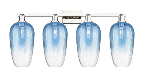 Arcadia Four Light Bath Vanity in Polished Nickel (405|716-4W-PN-G484-7SB)